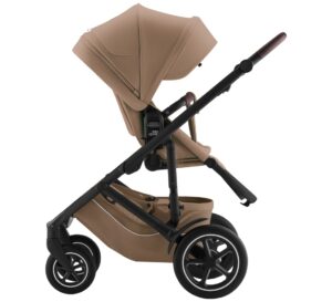 Комплект 3в1Britax Roemer коляска SMILE 5Z LUX|Warm Caramel + автокресло BABY-SAFE PRO Space Black 36