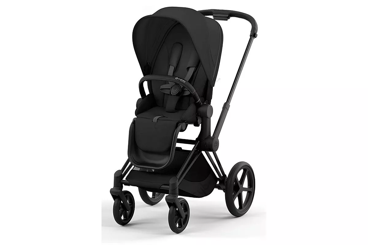 Коляска 2 в 1 Cybex Priam IV Sepia Black рама Matt Black