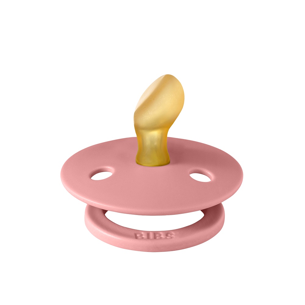 Пустышка латексная BIBS Colour Latex Anatomical Dusty Pink 0+ мес. 2