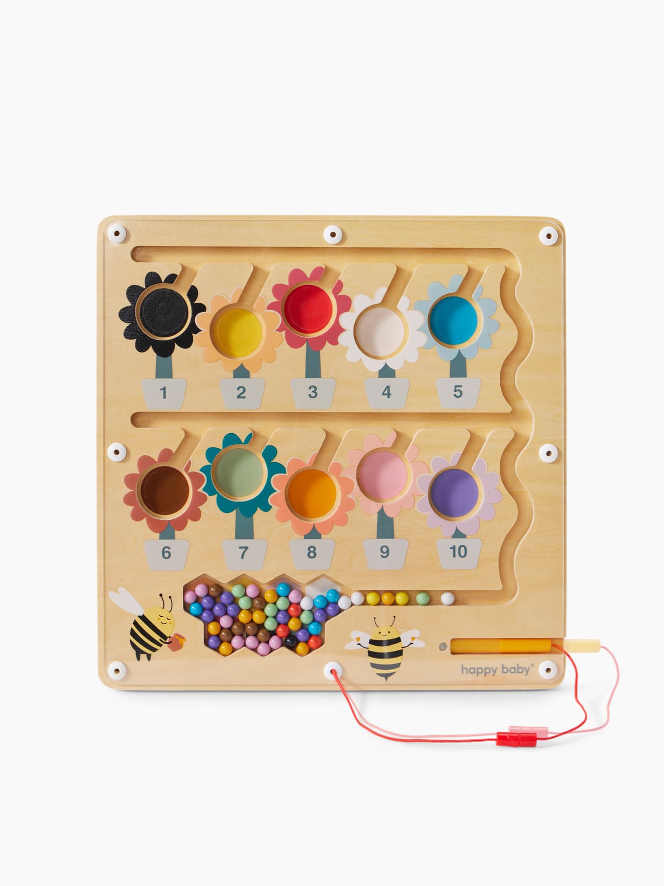 Игрушка развивающая Happy baby магнитный лабиринт BEE BOARD 2 игрушка магнитная