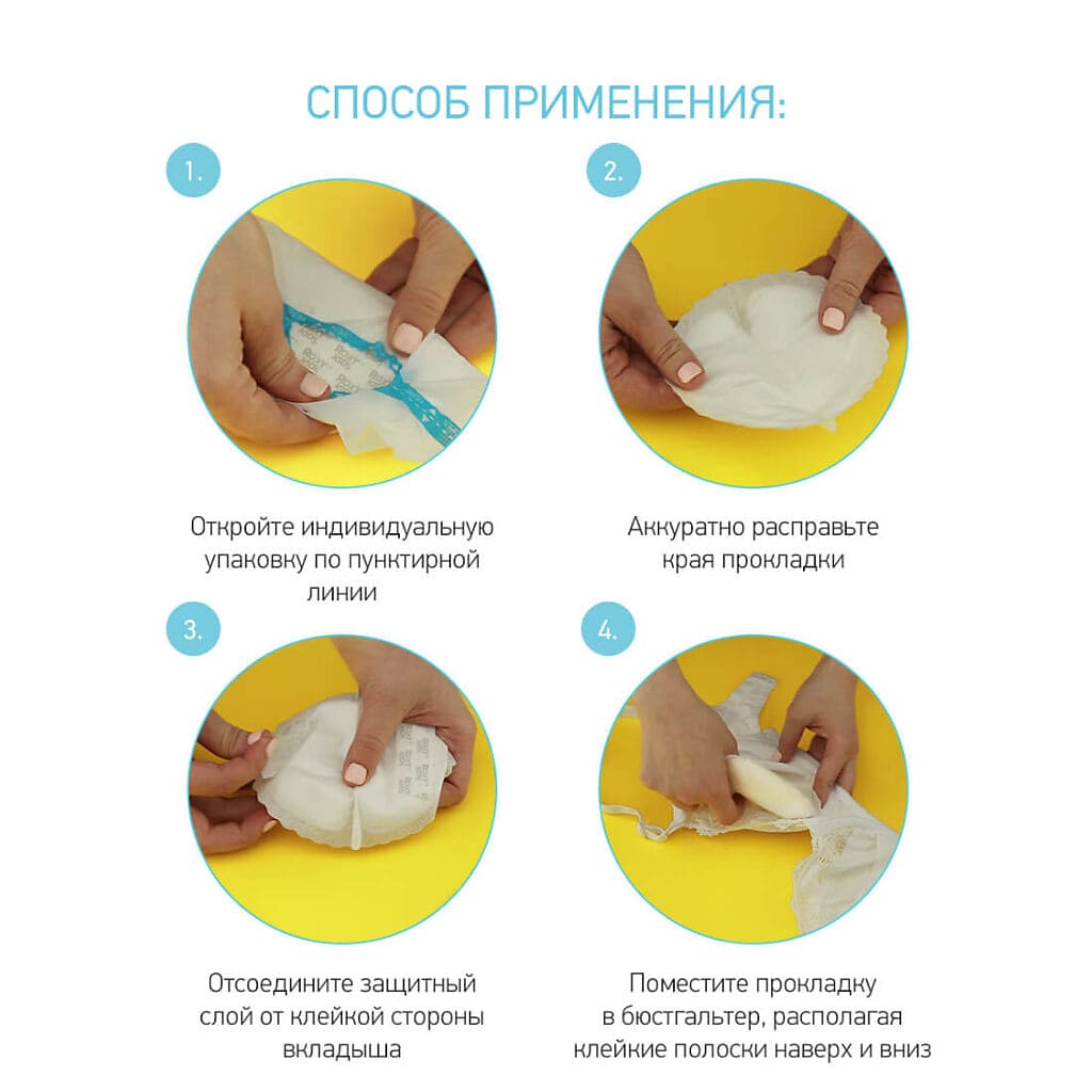 Прокладки Roxy Kids для груди HOME&TRAVEL ультратонкие 36 шт. 8 прокладки 36