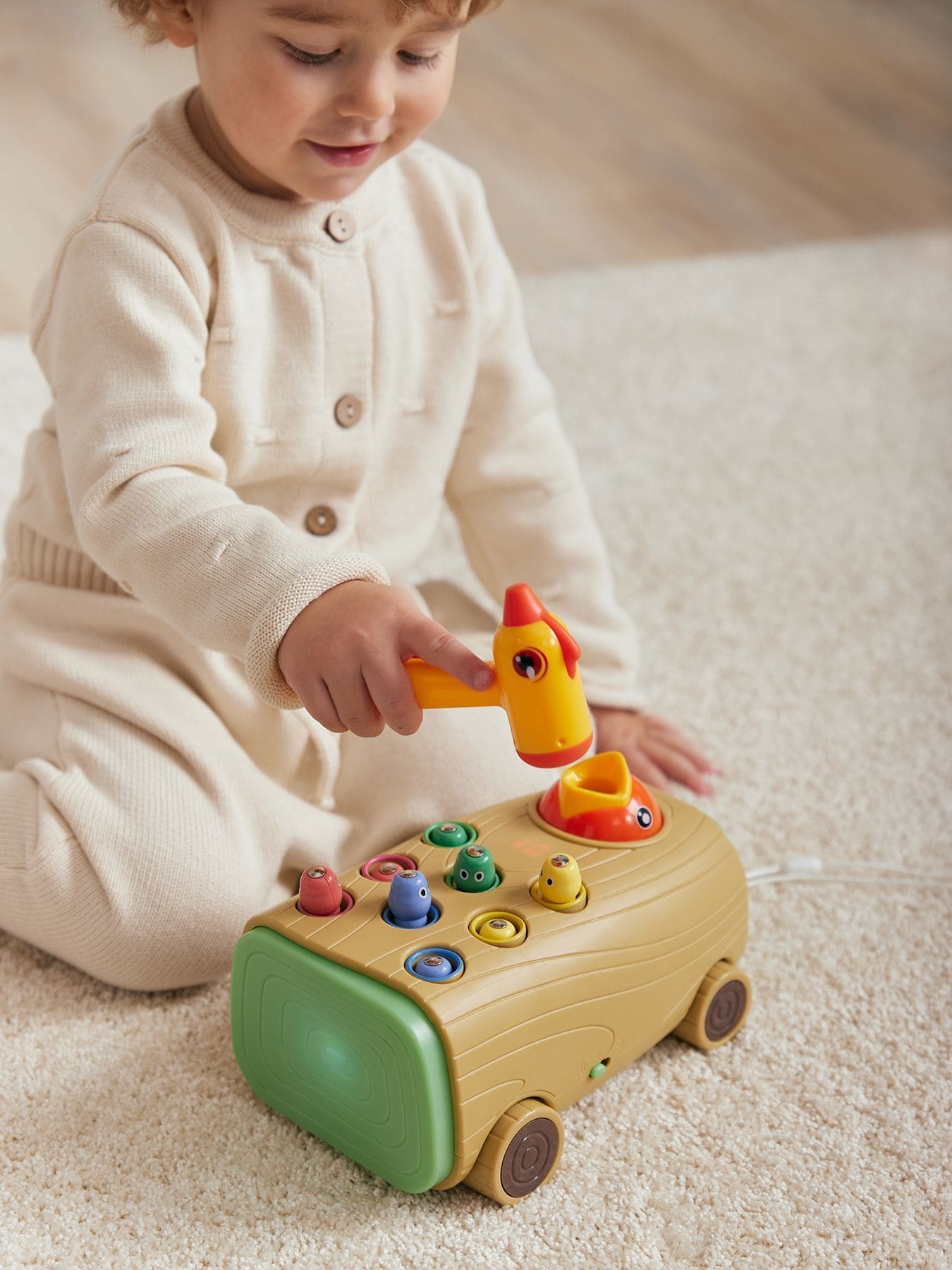 Игрушка-стучалка Happy baby HUNGRY BIRD 16 игрушка стучалка