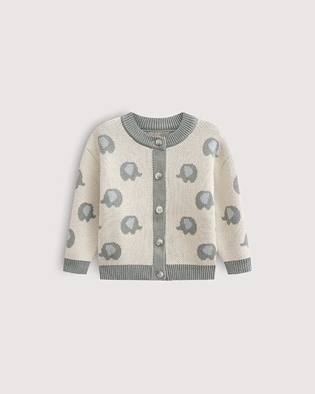 Кардиган детский Loomknits Слоники LW5269 1 кардиган слоники