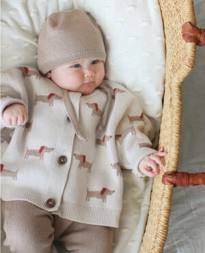 Кардиган детский Loomknits Таксы LW0157 6 кардиган такса