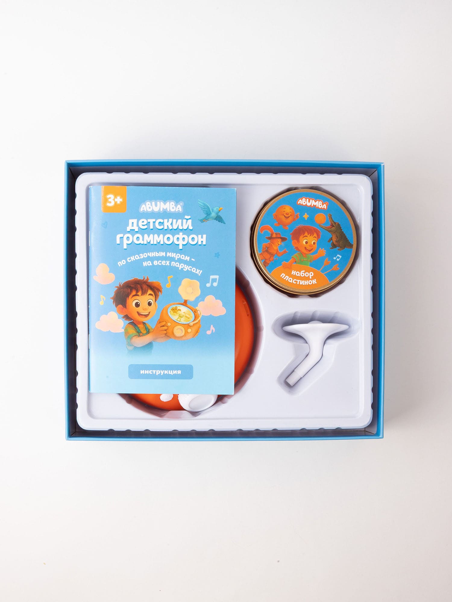 Музыкальная интерактивная игрушка Abumba Граммофон 4 Музыкальная интерактивная игрушка Abumba Граммофон