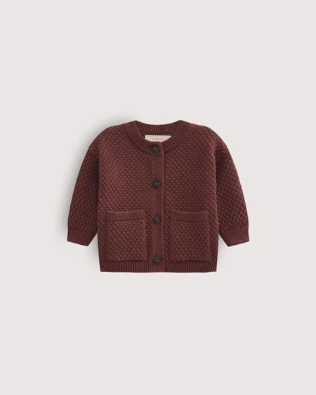 кардиган шоколад