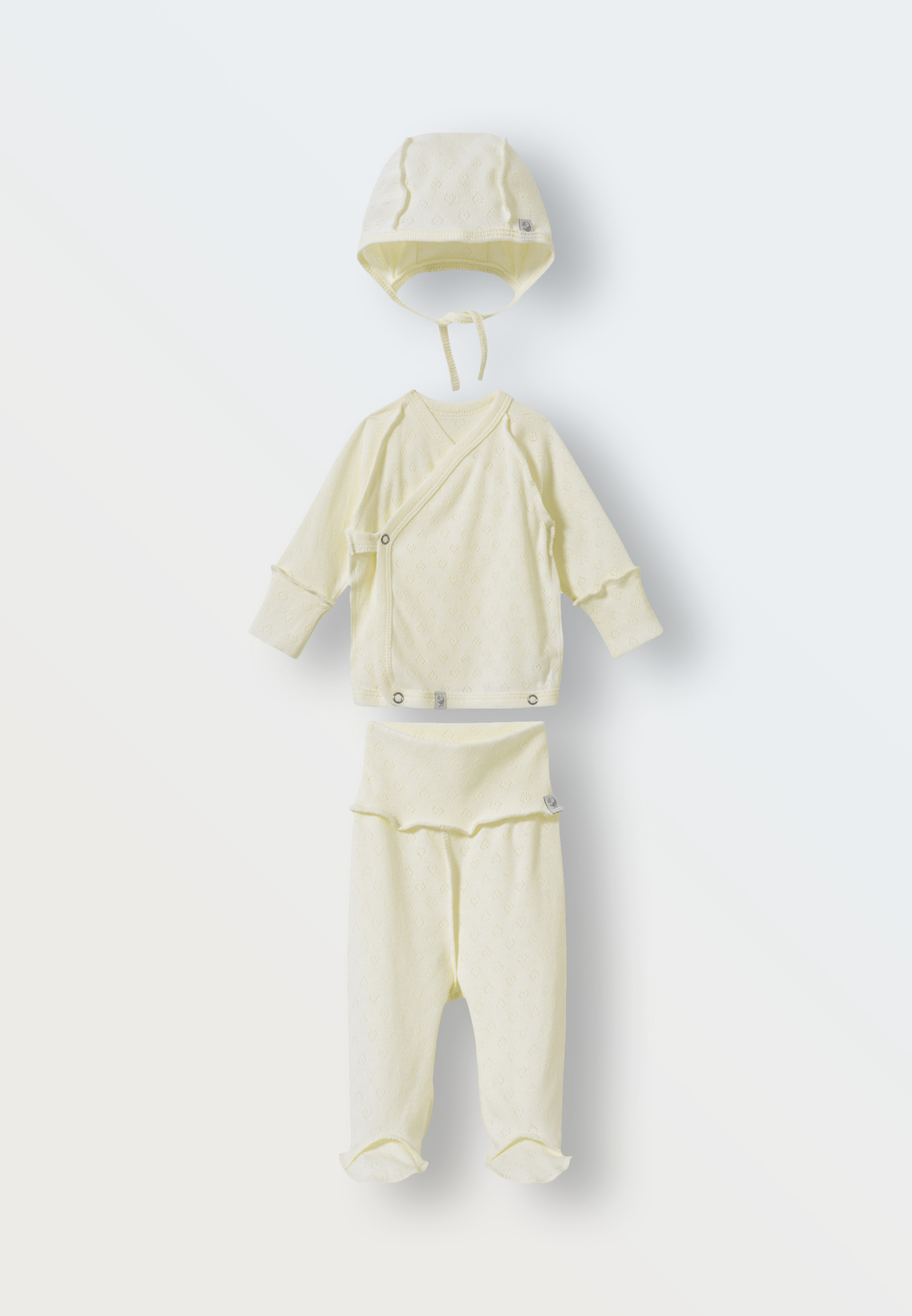 Комплект из ажура Toucankids 3 предмета (распашонка-ползунки-чепчик) 1