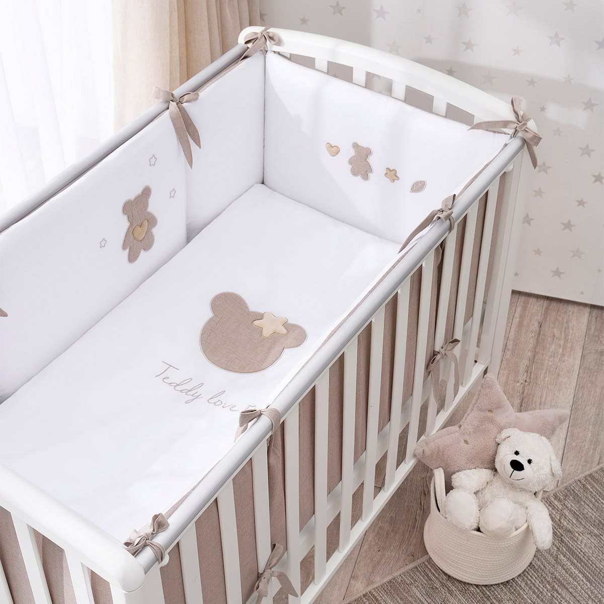 Комплект постельного белья Perina “Teddy love” 6 предметов