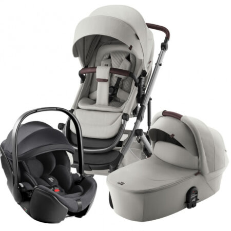 Комплект 3в1 Britax Roemer коляска SMILE 5Z LUX + автокресло BABY-SAFE PRO Classic|Deep Black