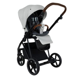 Коляска 2 в 1 ROAN SOL VINTAGE Luxury leather на черной раме 31 roan sol vintage