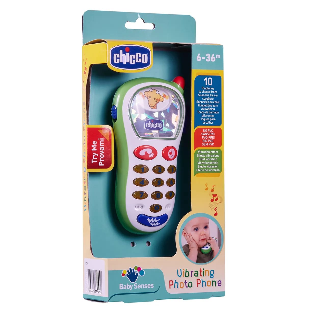 Игрушка Chicco музыкальный телефон с фотокамерой