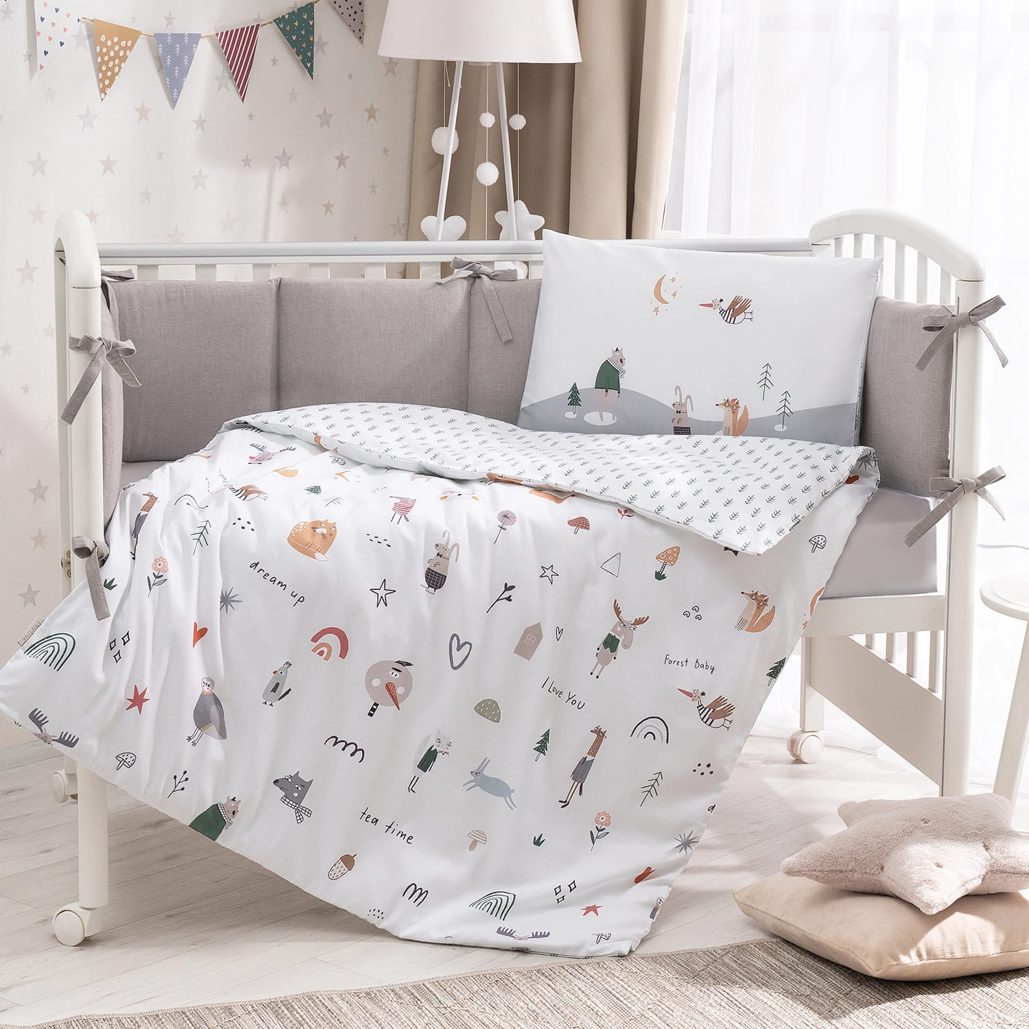 Комплект постельного белья Perina "Forest Baby" 3 предмета 1 Комплект постельного белья Perina Forest Baby 3 предмета