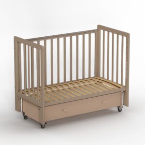 Кроватка Antemi Classic Sleep с маятником и ящиком 120*60