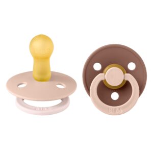 Набор пустышек латексных BIBS Studio Colour, 2 шт. - Fusion, 6+ мес. 3 Набор пустышек латексных BIBS Studio Colour, 2 шт. - Fusion, 6+ мес.