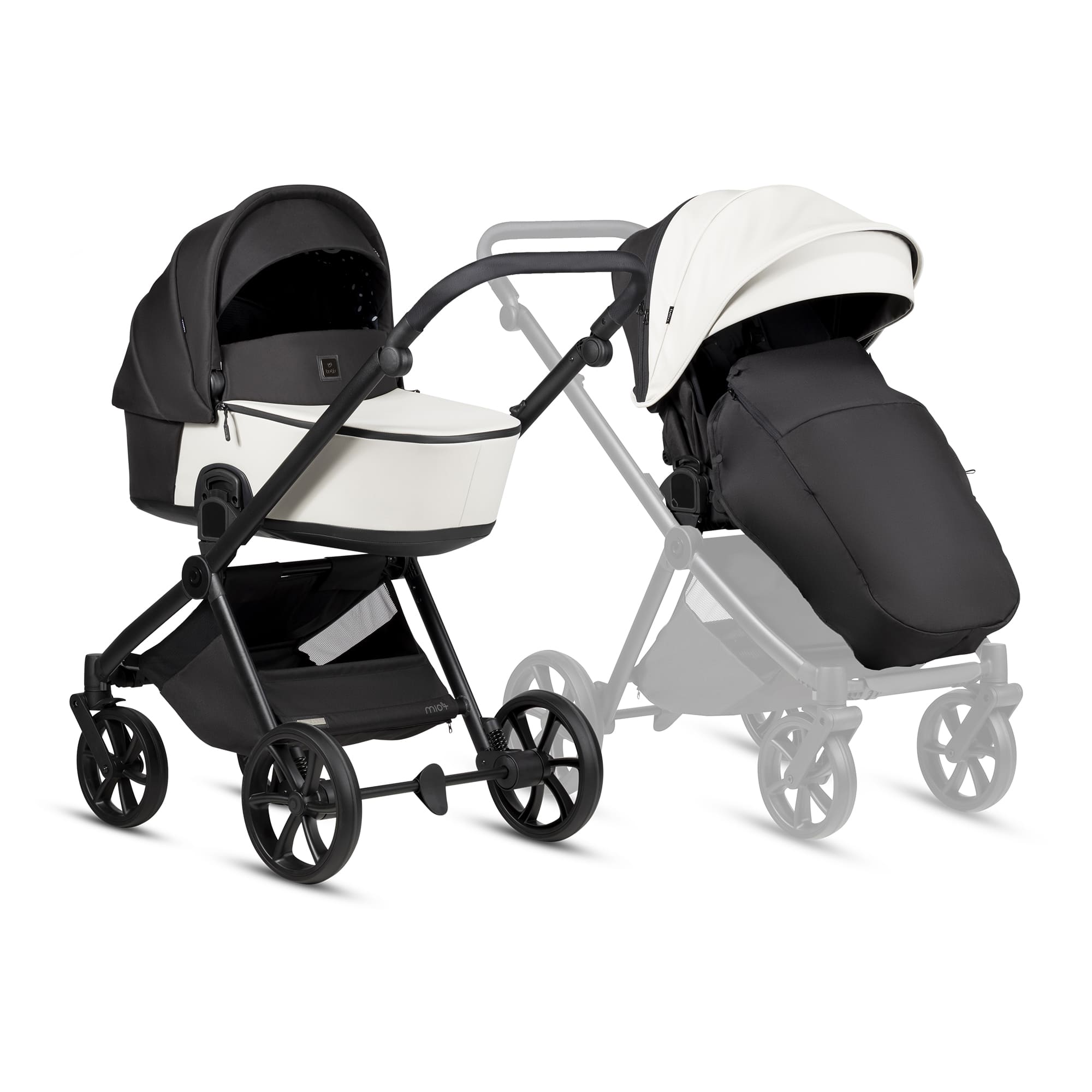 Коляска 2в1 Tutis MIO 3+ LEATHER 2026