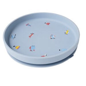 Тарелка силиконовая Edda на присоске 5 Тарелка силиконовая Edda на присоске 4