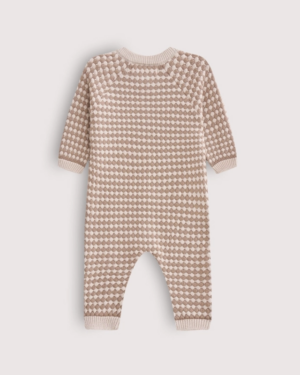 Комбинезон детский Loomknits Бежевые соты LW5507 5 Комбинезон детский Loomknits Бежевые соты LW5507