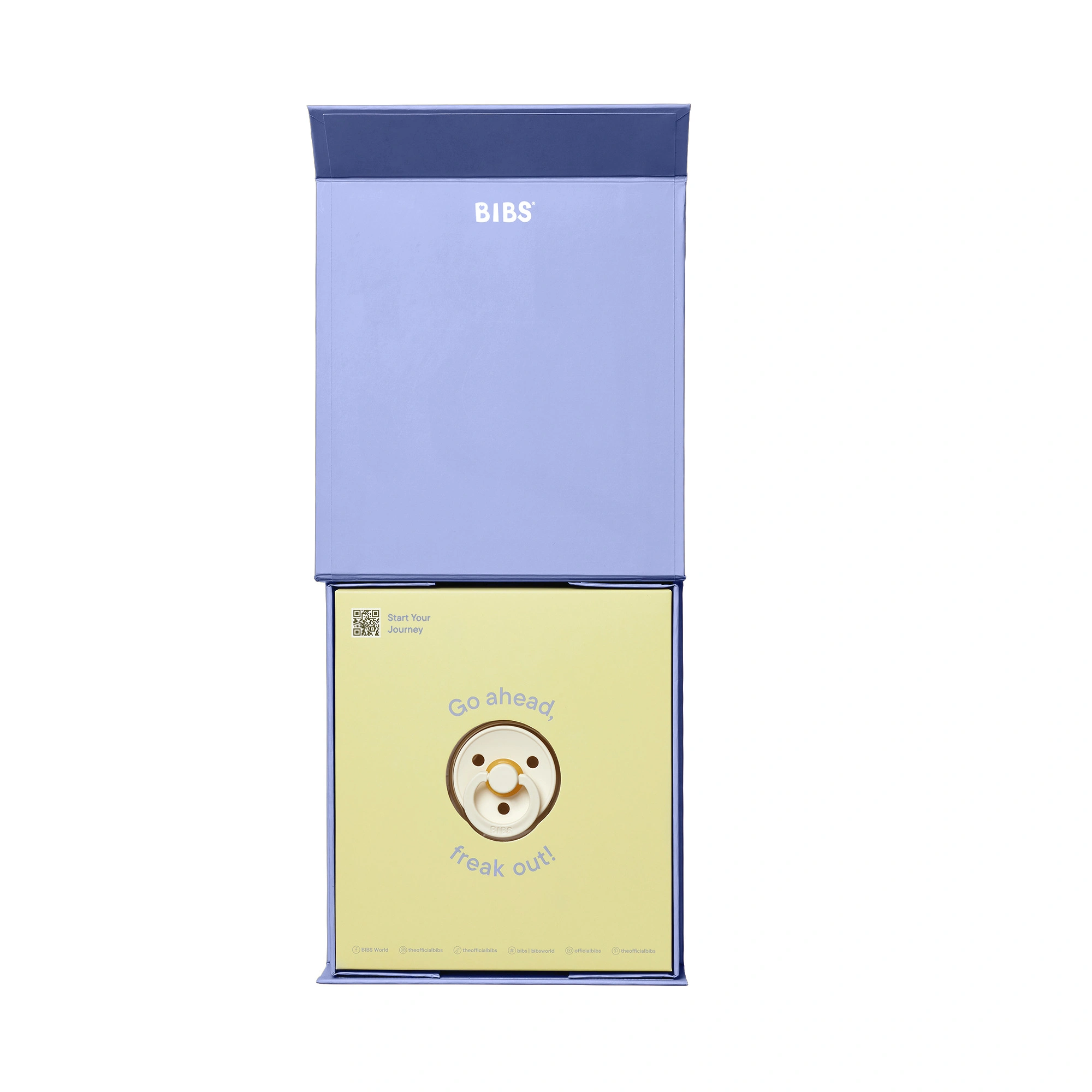 Подарочный набор пустышка латексная BIBS Colour «Baby on the Way», 0+ мес.