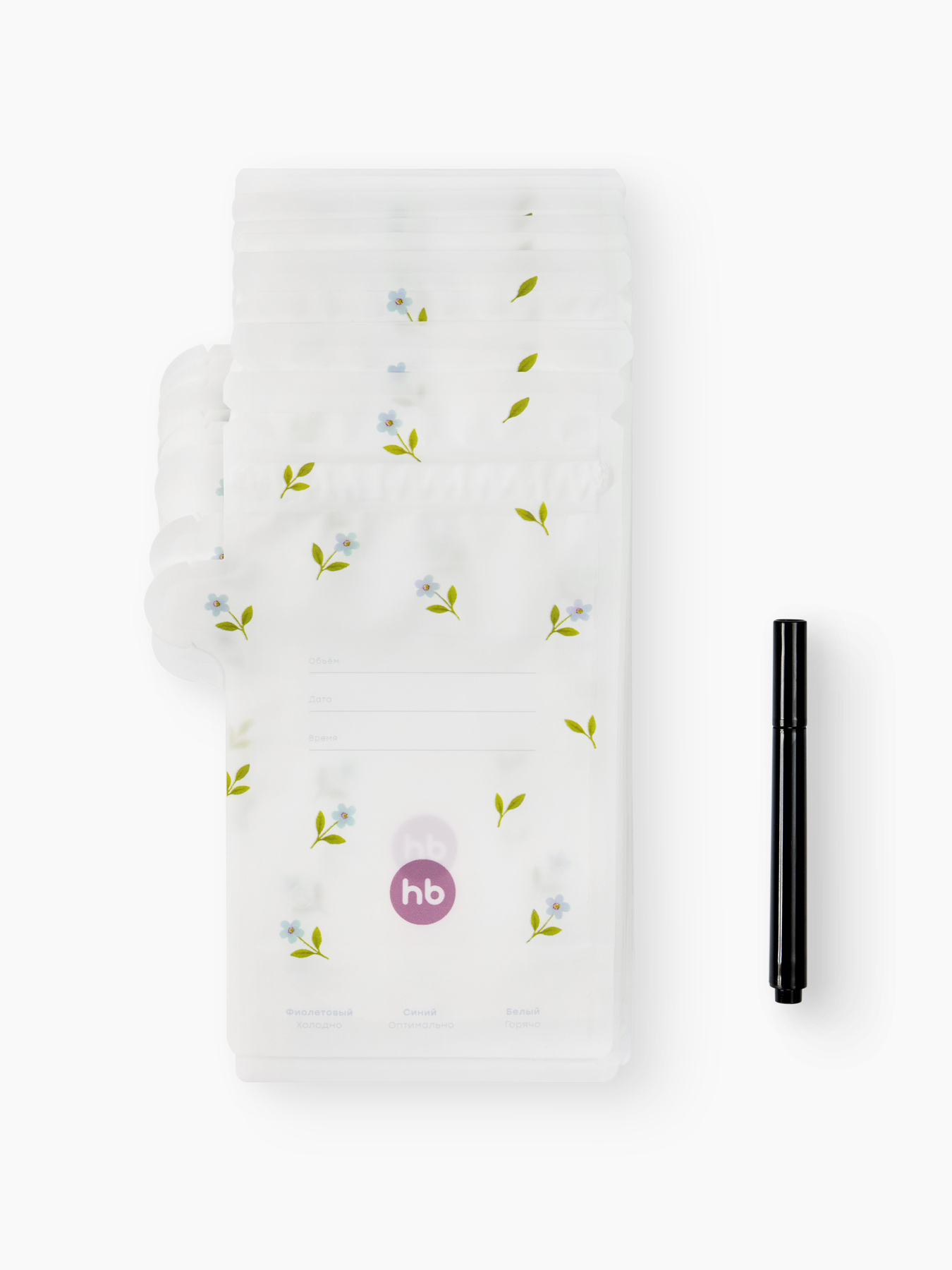 Пакеты Happy Baby для грудного молока 1 Пакеты Happy Baby для грудного молока