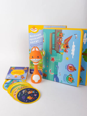 Набор Abumba для игры и обучения «Весёлые приключения котят» (карты, карточки) 15 Набор Abumba для игры и обучения «Весёлые приключения котят» (карты, карточки)