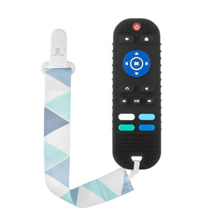 Прорезыватель Roxy Kids силиконовый Пульт от телевизора с держателем