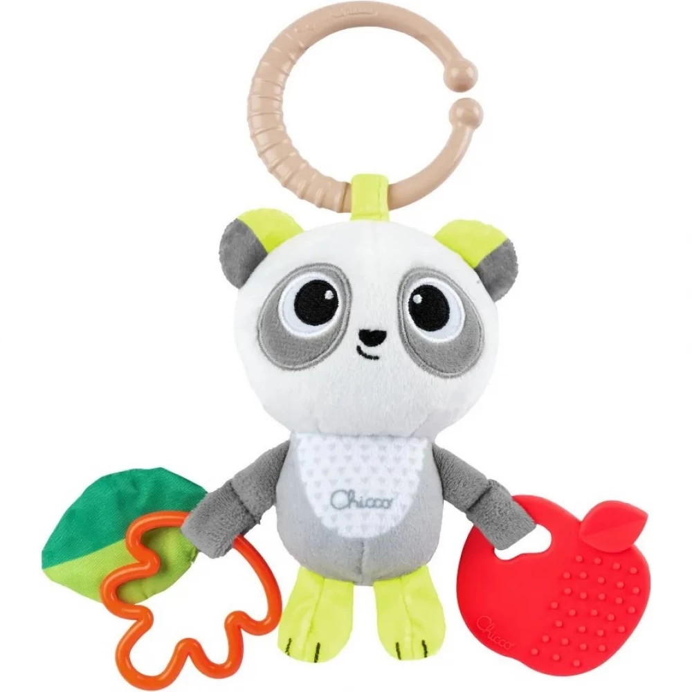 Игрушка-погремушка Chicco мягкая "Панда"
