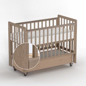 Кроватка Antemi Classic Sleep Premium с маятником и ящиком 120*60 14 Кроватка Antemi Classic Sleep Premium с маятником и ящиком 12060